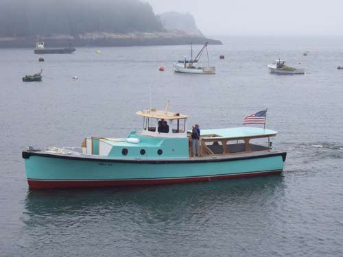 port side view passenger - excursion boat - after construcion